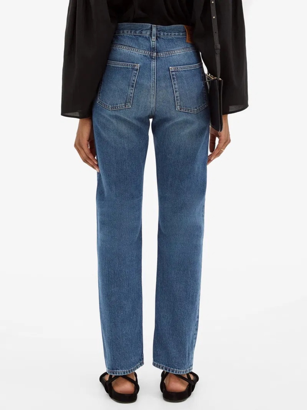 TOTEME Ease Blue Jeans - Picture 2 of 5